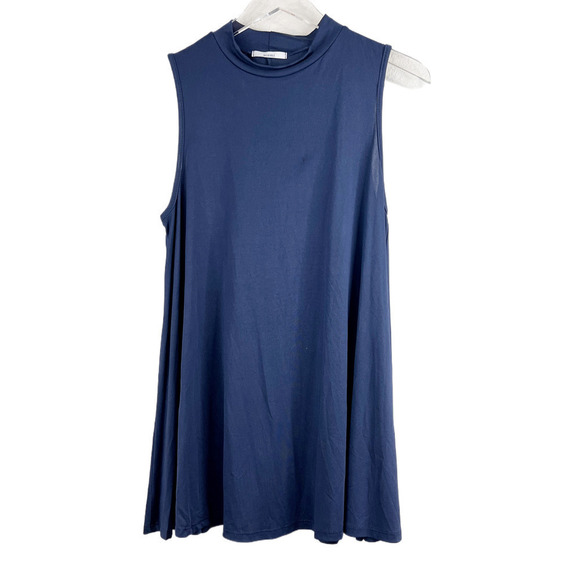 Acemi Blue Shift Mini Dress Sleeveless Size M - Picture 1 of 4